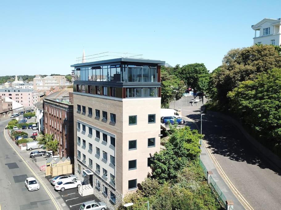 The Pad By The Beach Penthouse Apartment With Sunset And City Views Bournemouth Ngoại thất bức ảnh
